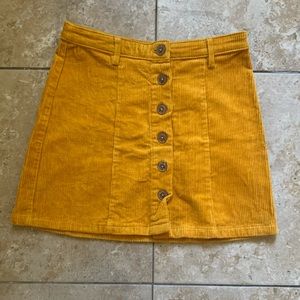 Corduroy skirt